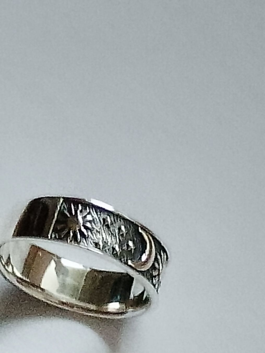 Ringe: Ring Silber Sonne Mond Grösse 62 – Neu (gemäss Beschreibung) aus Laufen von Sunjupite7 4