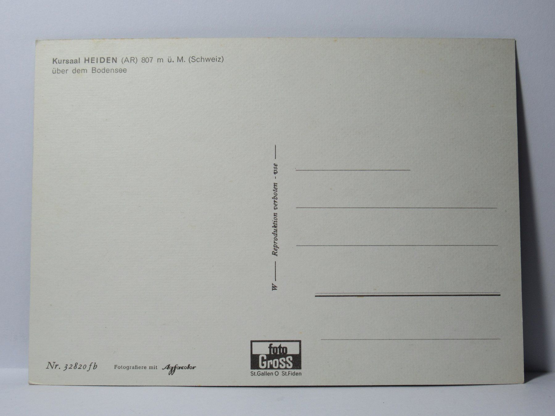 Cartes postales: Kursaal Heiden – Neuf (Voir description) à Grenchen par Bluemchen1900 1