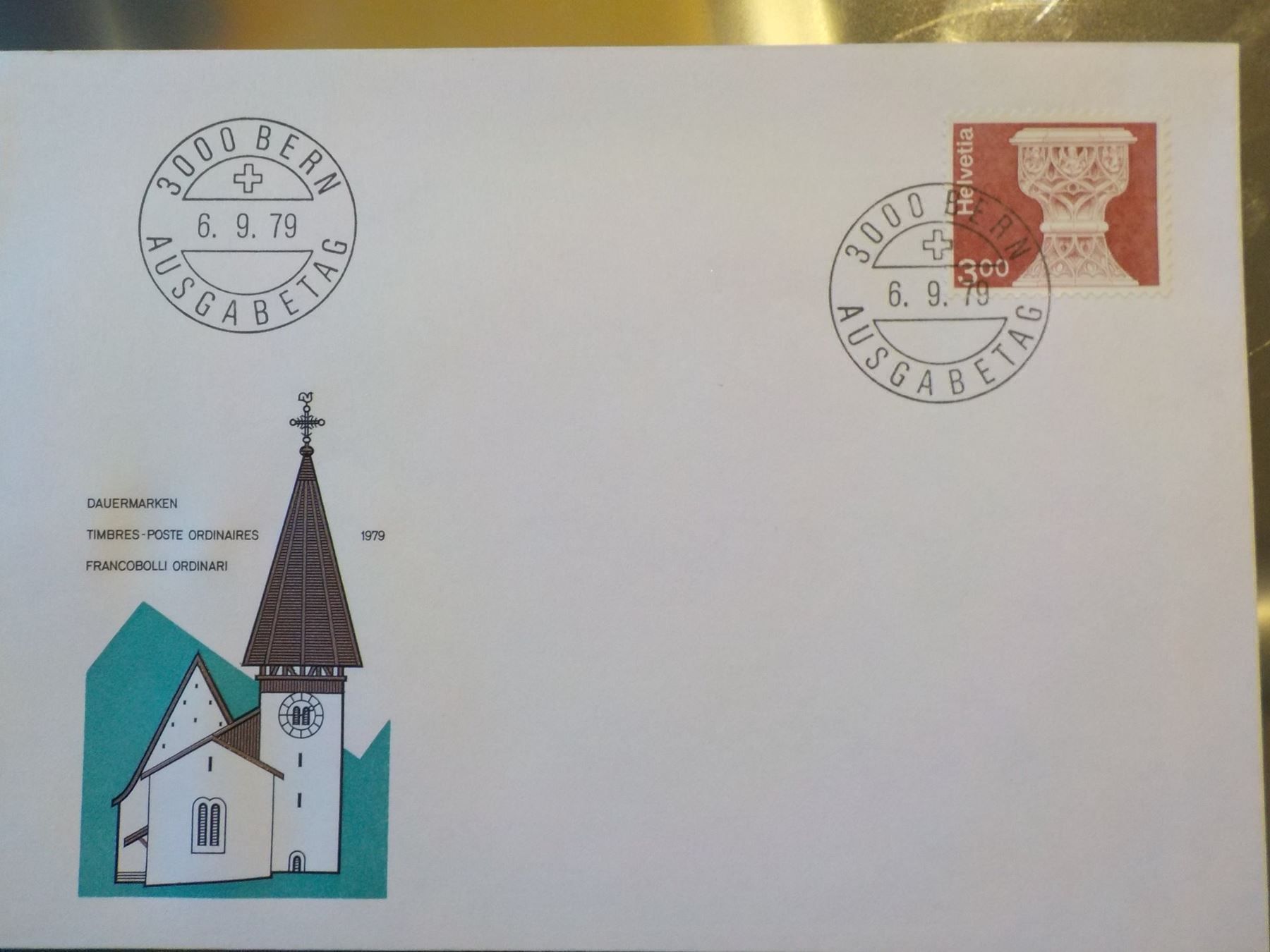 Tutti i francobolli: 1979, FDC, Teils.Arch.+Kunstw. Serie – Nuovo (secondo la descrizione) da Muri b. Bern venduto da Ricardoverkauf