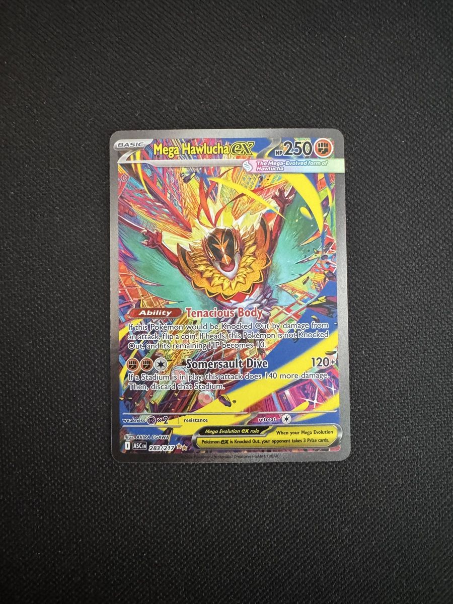 Pokémon Cartes à collectionner: Mega Hawlucha ex 283/217 – D'occasion à Hitzkirch par iva_h78g