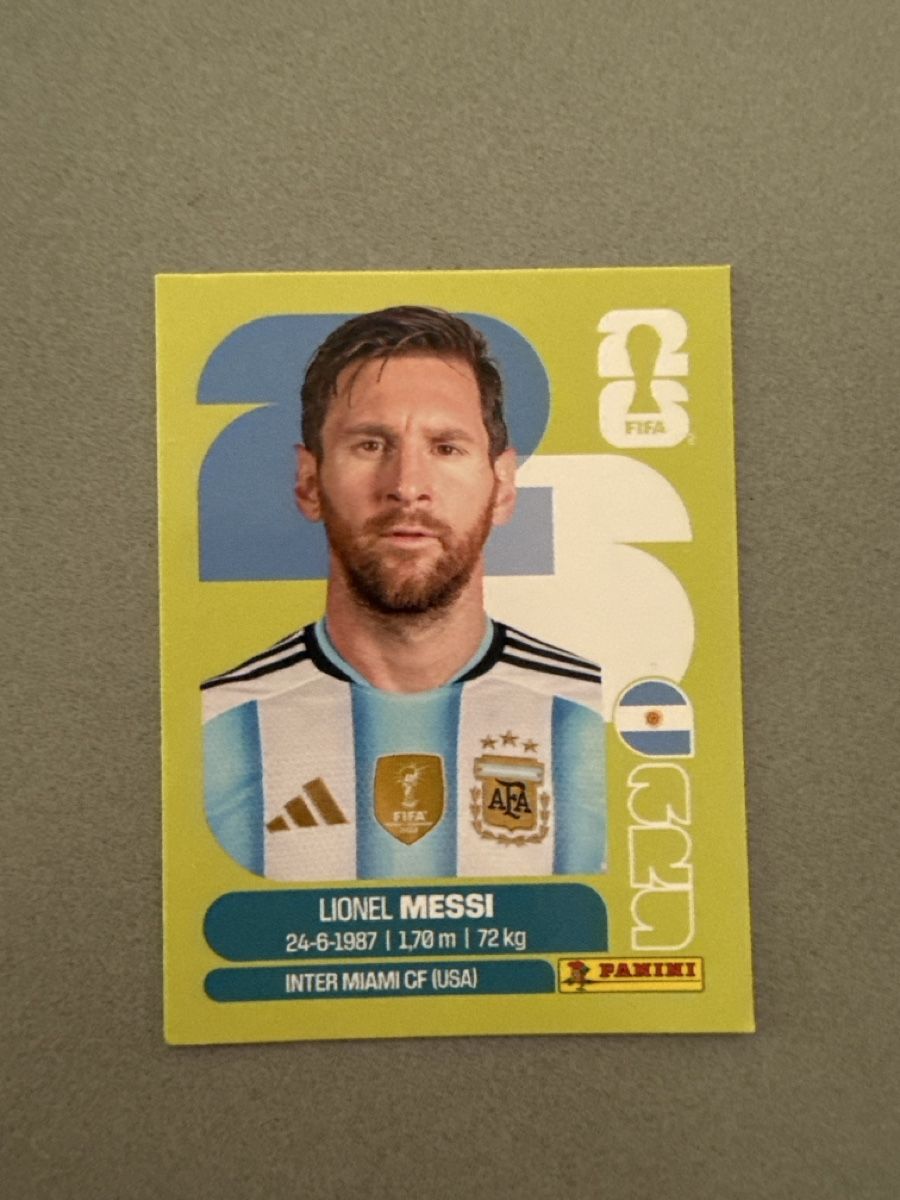 Panini Sammelbilder & Trading cards: Lionel Messi Panini WM 26 Sticker – Neu (gemäss Beschreibung) aus Muri AG von proxy_00