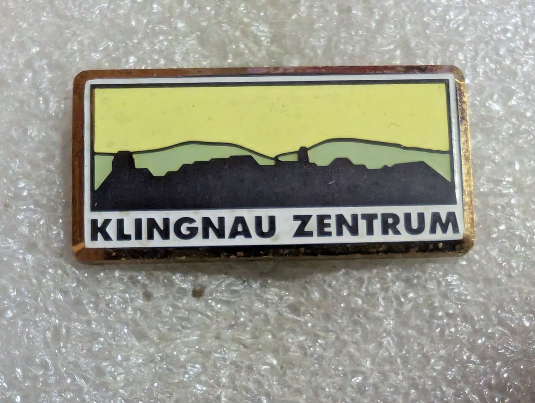 Plaketten & Abzeichen: Ansteckpin 214: Klingnau Zentrum – Gebraucht aus Oppligen von Pin-Fall-Shop