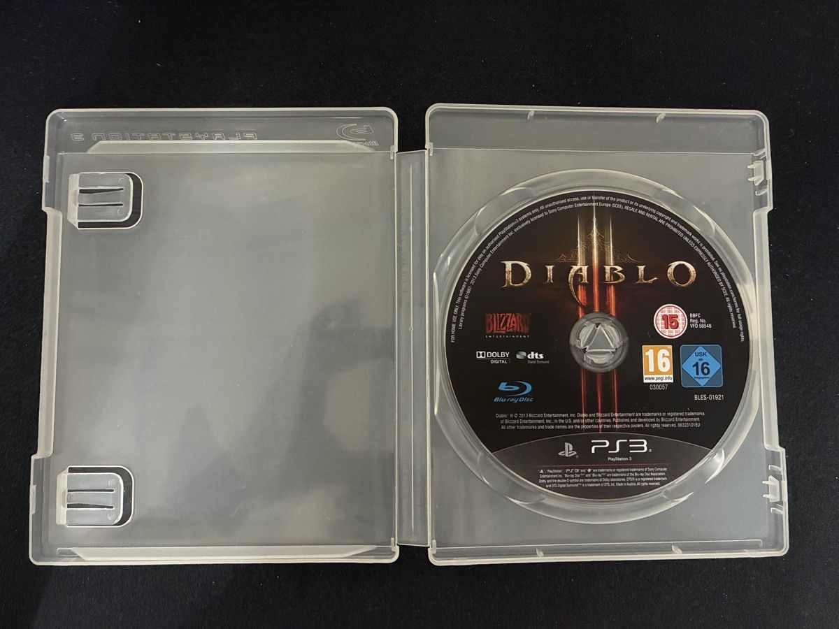 Sony Giochi: Diablo III per PS3, gioco per PlayStation 3, disco e custodi – Nuovo (secondo la descrizione) da Taverne venduto da nad02026 1