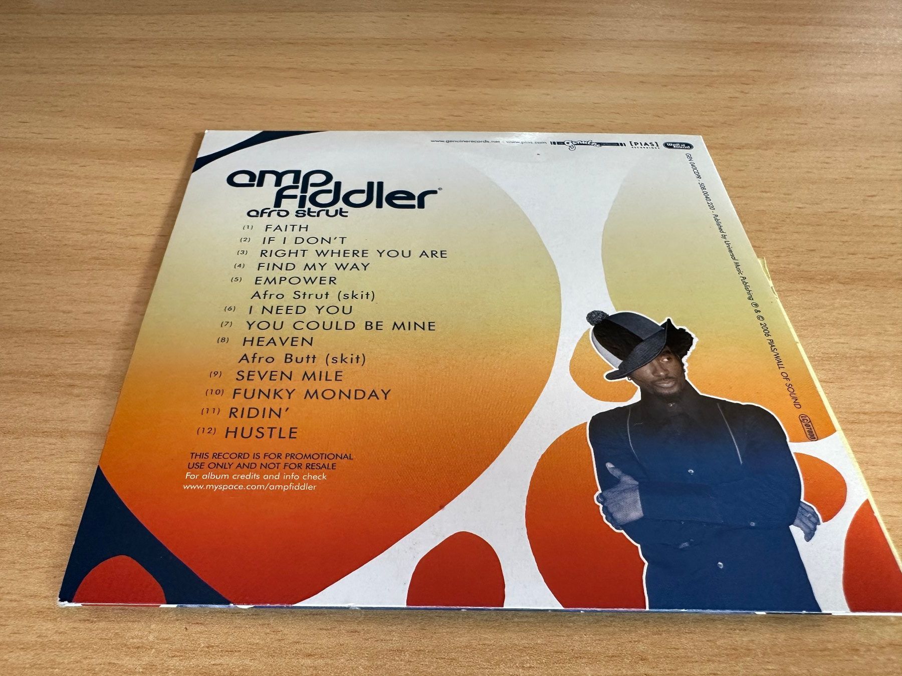 CDs: Amp Fiddler – Afro Strut – Gebraucht aus Rikon im Tösstal von Alpenmutz 1