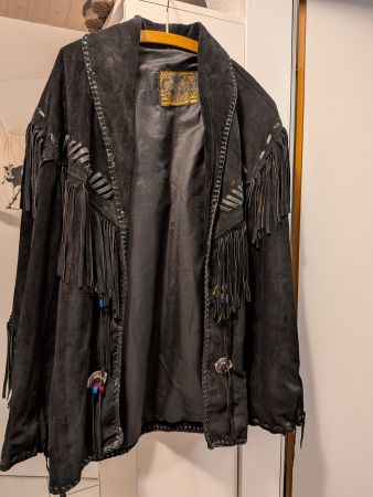 Fransen-Lederjacke von Stars & Stripes