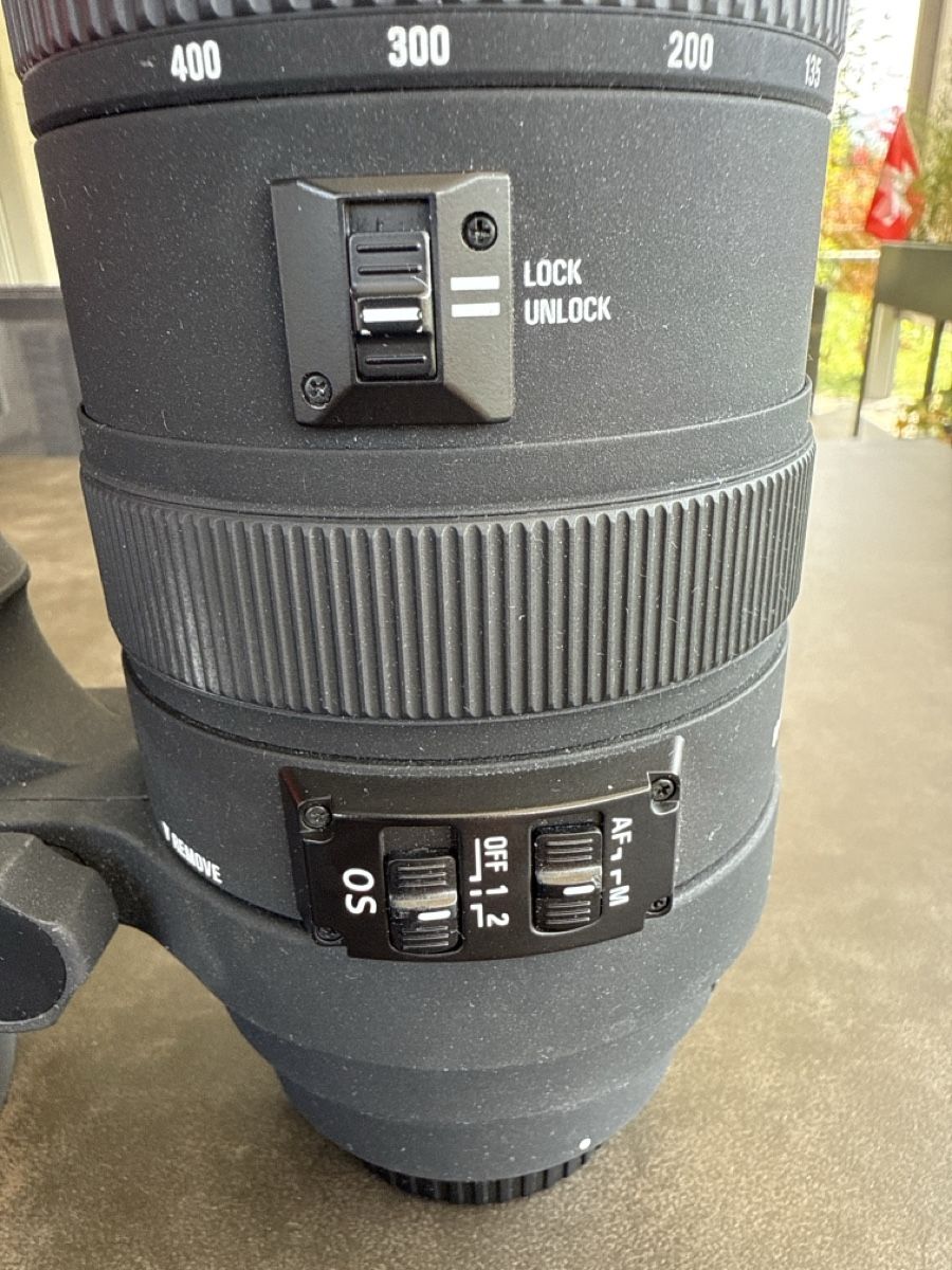 Sigma Obiettivi: Sigma 80-400mm 1:4,5-5,6 APO DG – Usato da Uetendorf venduto da Stevefrutiger 1