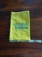 Buchschutzhülle Strandlektüre für den Strand/Badi/Flugzeug