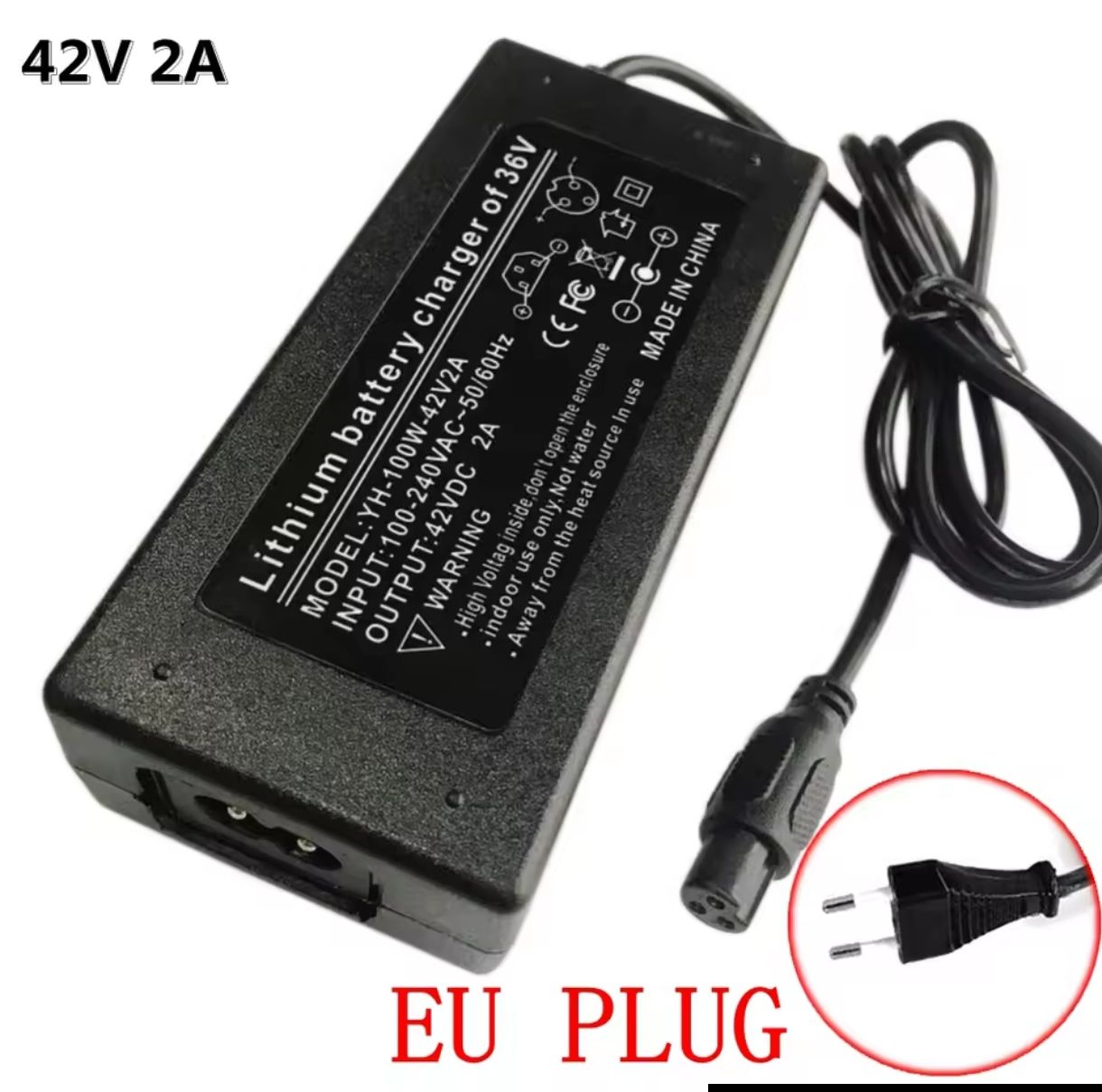 Caricabatterie: Chargeur hoverboard DC42v 2A lithium – Usato da Riaz venduto da vanucaptures 1