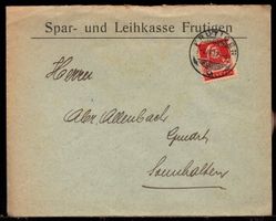 Frutigen 1.IV.19   Spar und Leihkasse
