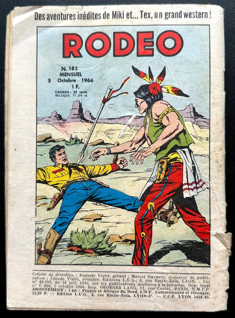 Fumetti: Nevada No. 193  5.10.1966 Canada 15 Cent – Usato da Seltisberg venduto da quadartswiss 1