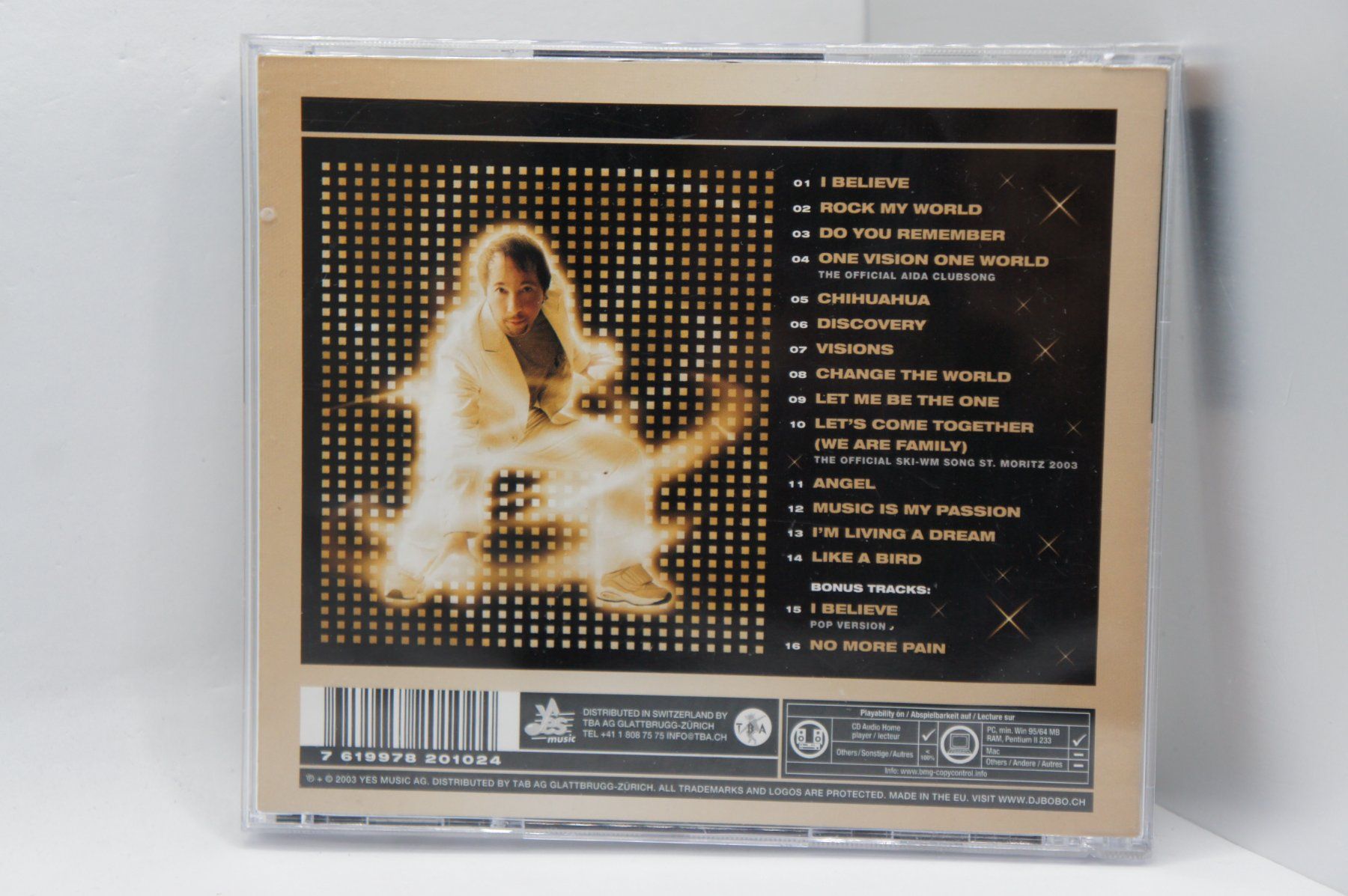 CD: CD DJ BoBo – Visions – Usato da Ernetschwil venduto da luisvonerni 1