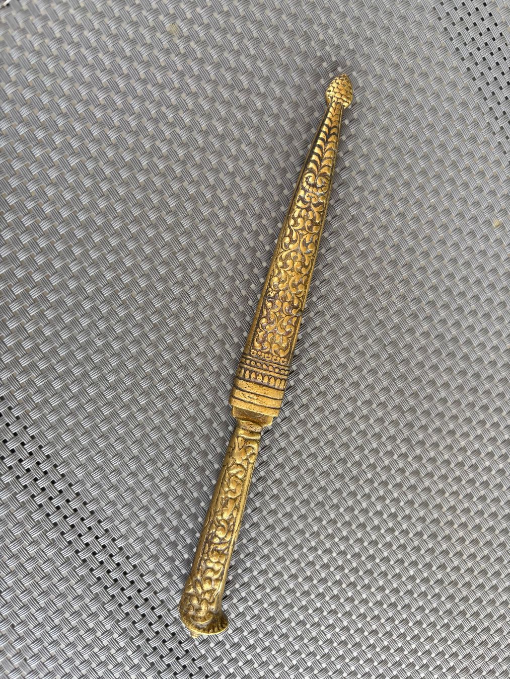Altro materiale per ufficio: Vintage brass letter opener – Usato da Steinhausen venduto da ChromeVintage 4