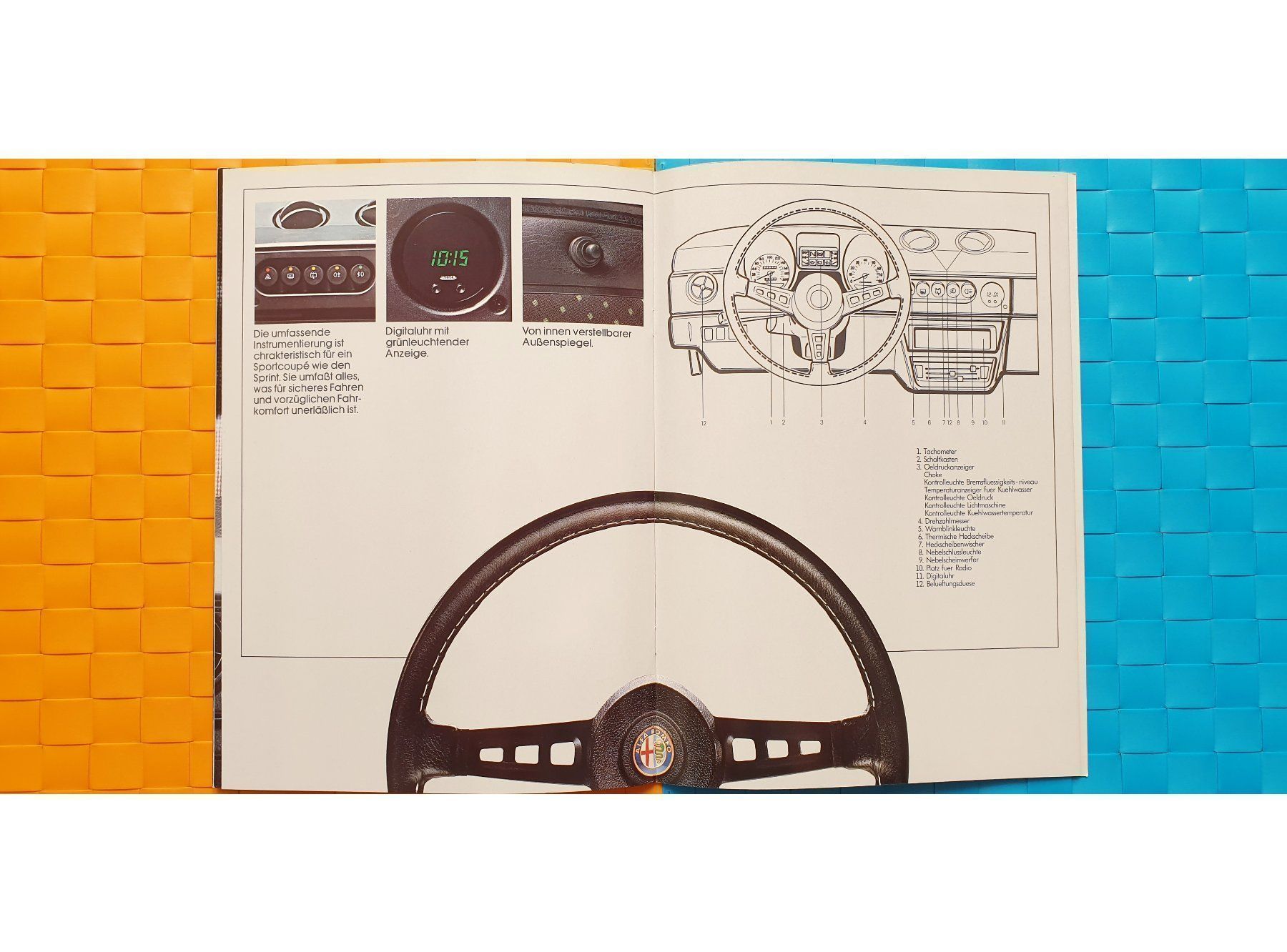Riviste & Magazine: ALFA ROMEO SPRINT 1983 - Prospekt / Katalog – Usato da Viganello venduto da CARLiteratur 4