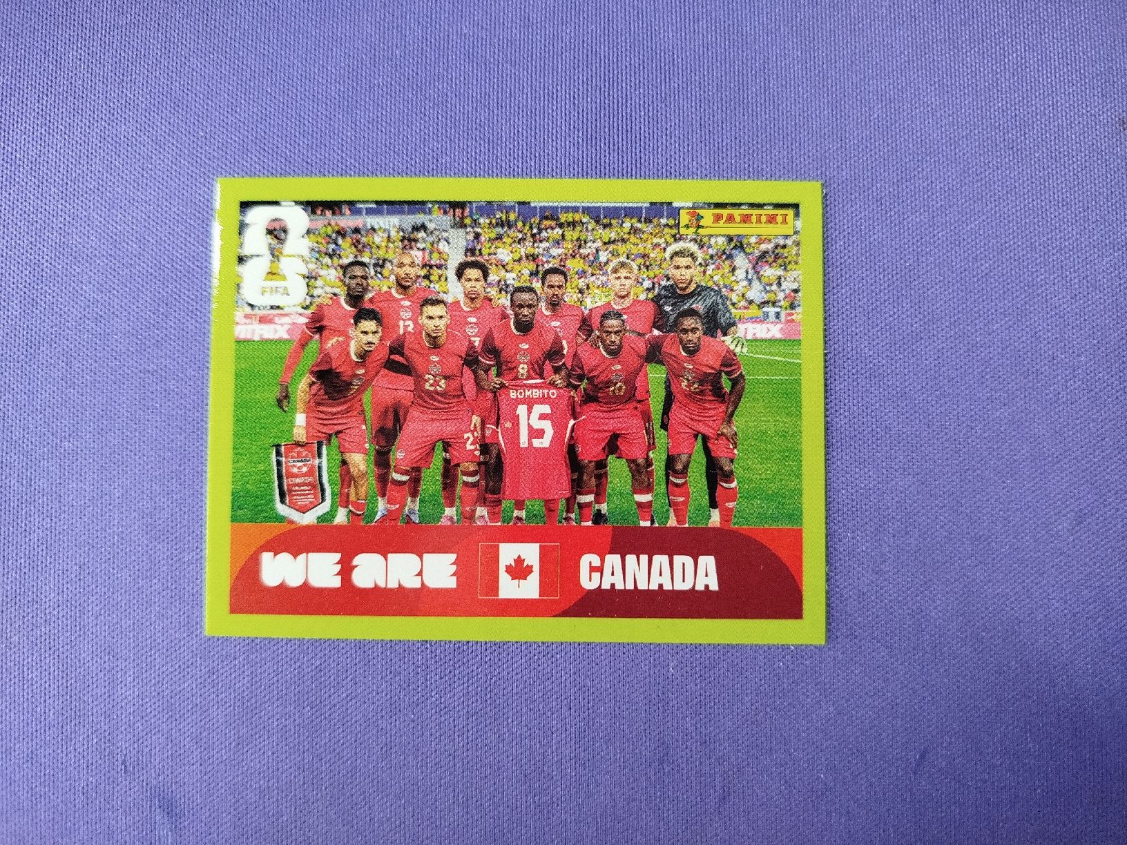 Panini Carte collezionabili: Panini 2026, Kanada, CAN 13 – Nuovo e nell'imballaggio originale da Saas-Almagell venduto da Htwseller