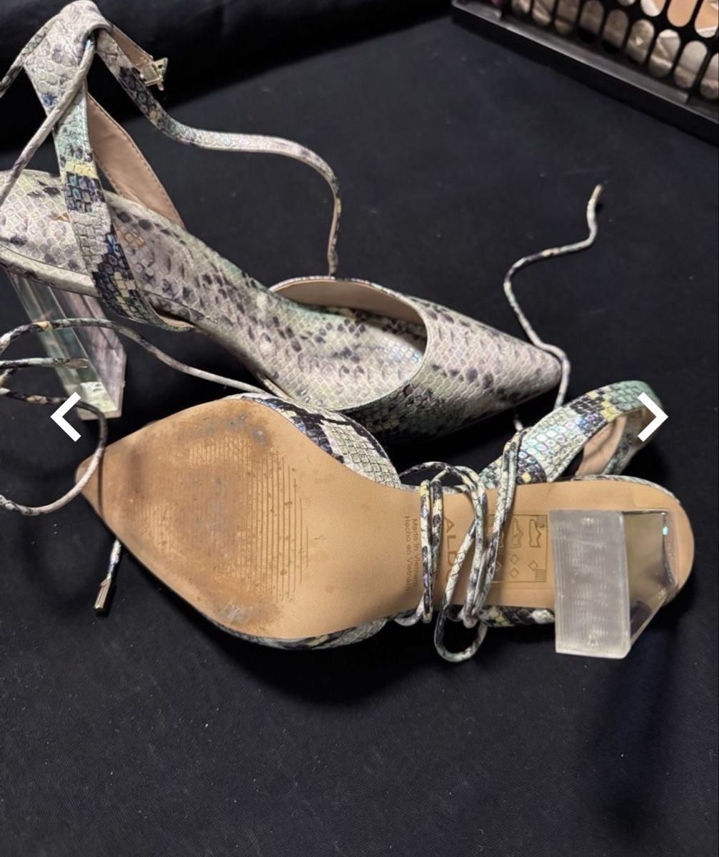 Scarpe da donna: Aldo Slingpumps mit Schlangenmuster – Usato da Langnau am Albis venduto da ste_2zdt 2