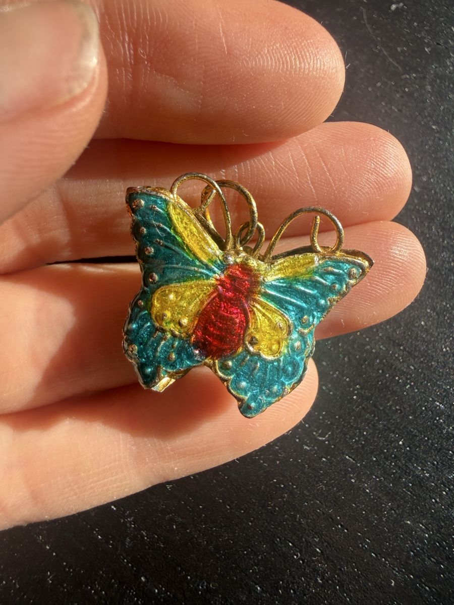 Anhänger: Vintage Schmetterling Anhänger – Gebraucht aus Liestal von isa_8y72 5