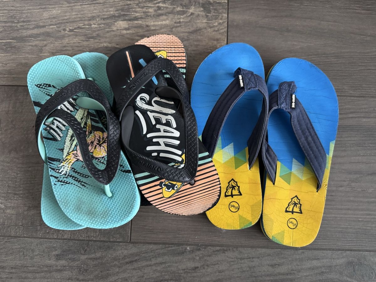 Scarpe per ragazzi: Schuhset Sommer - Flipflops, Sandalen – Nuovo (secondo la descrizione) da Wangen SZ venduto da Chafler78 2