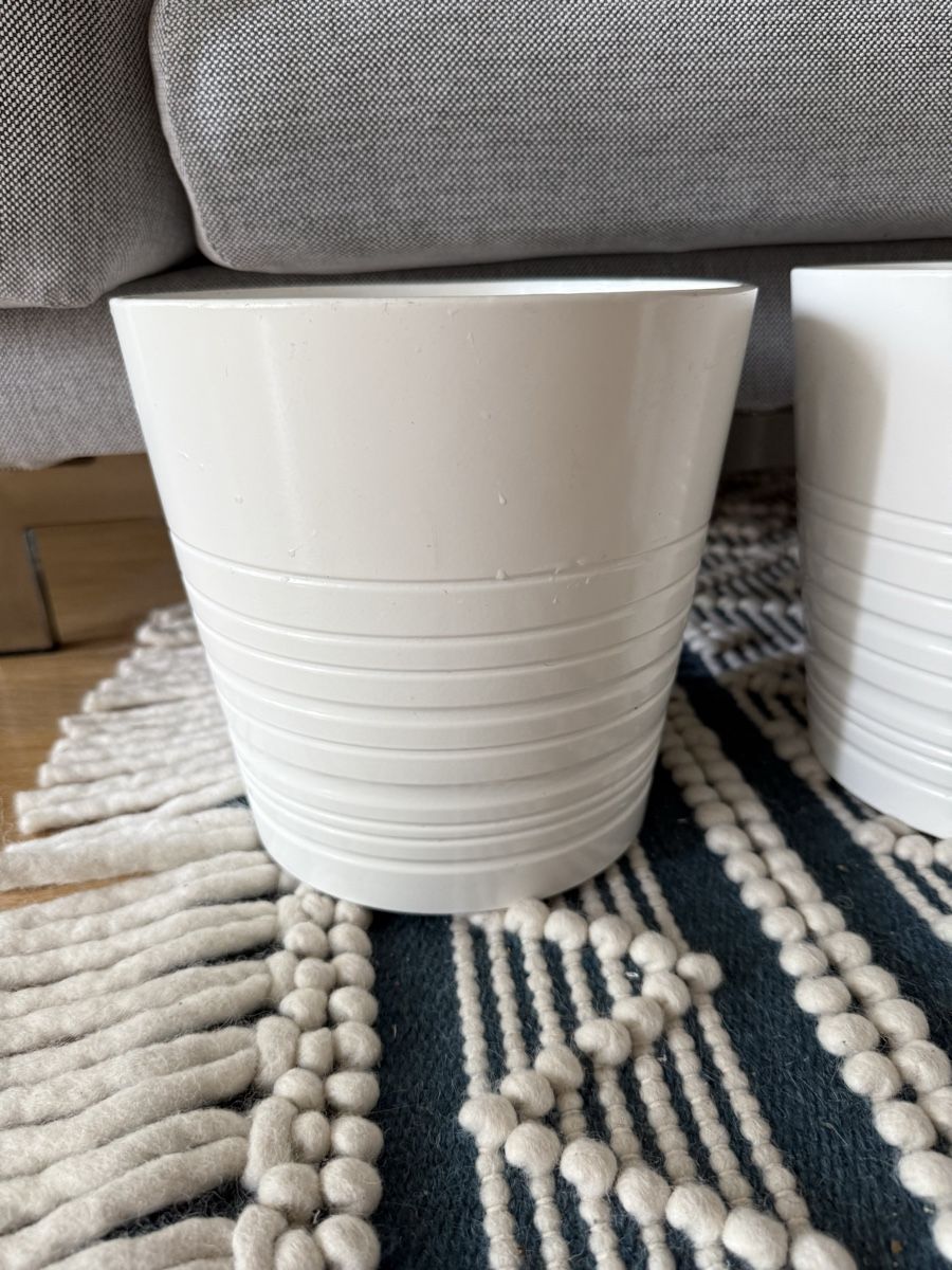 Ikea Vasi per fiori: 4 Übertöpfe 2x grosse und 2x kleine – Usato da Winterthur venduto da ivule2000 1