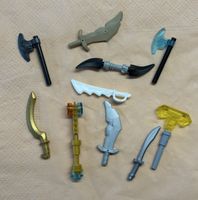 Lego Ninjago Waffen, Schwerter, Axt .