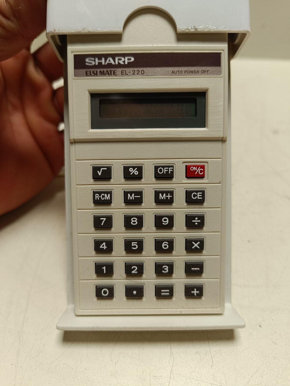 Sharp Calcolatrici tascabili: Seltener Sharp EL-8150 (Samlerstuckl-(em50) – Usato da Künten venduto da Schnaepplihuus 3