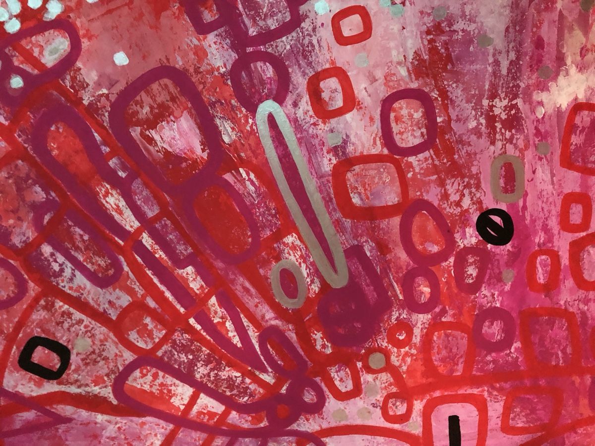 Dipinti: Gemälde abstract 60/120cm – Nuovo e nell'imballaggio originale da Frauenkappelen venduto da MissCadillac 1