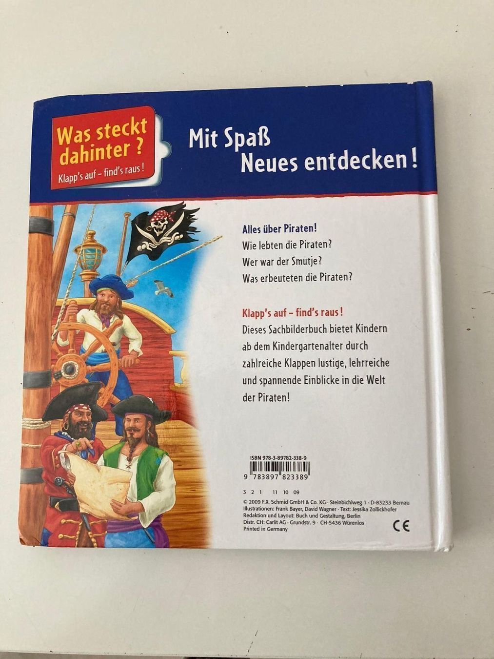 Bücher: Bei den Piraten, Kinderbuch mit Klappen – Gebraucht aus Rotkreuz von RoseAss 3