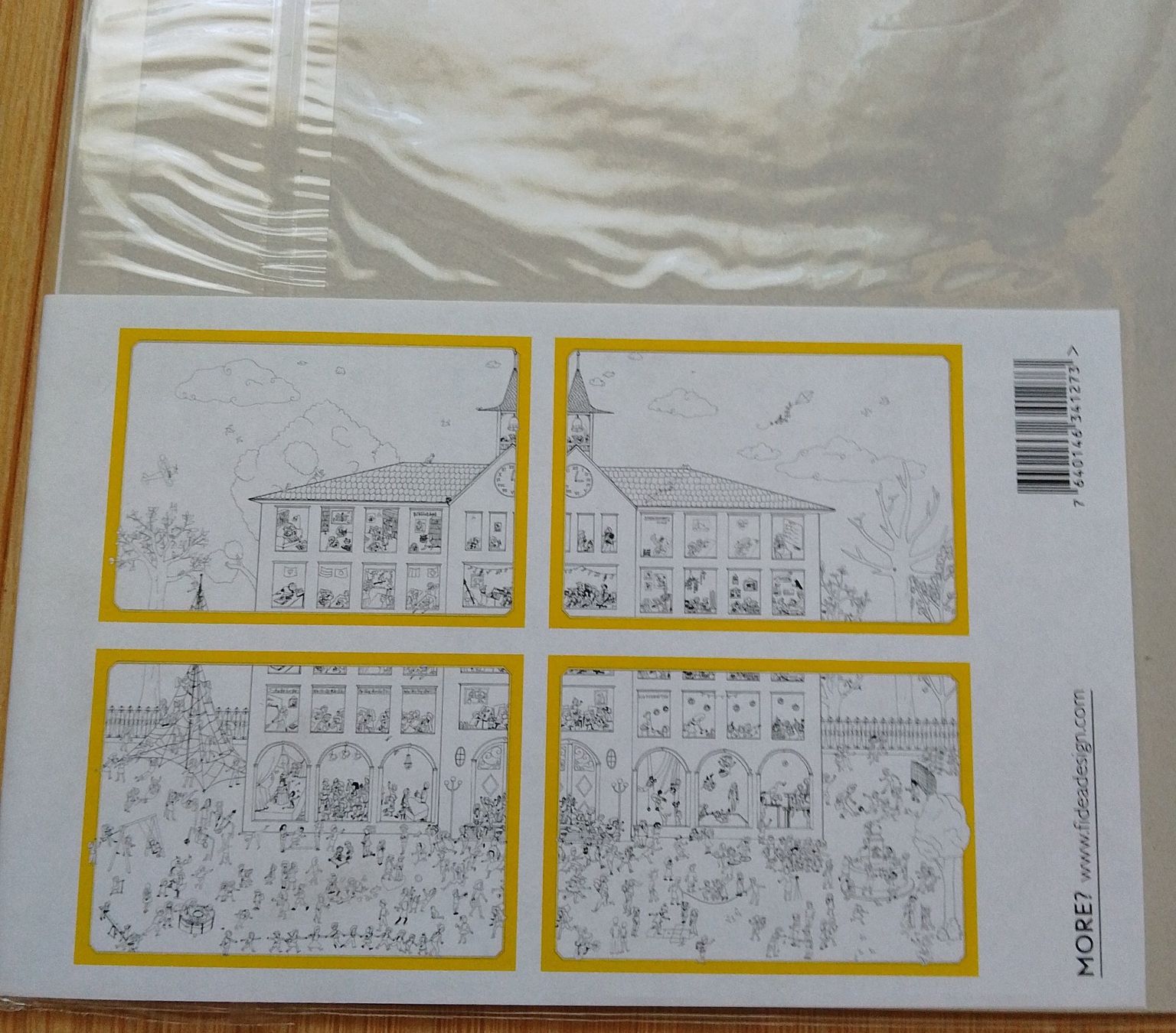 Bastelsets: Fidea Design Molmi Set Schule Tischsets 16 Blatt 4 Sujets – Neu und originalverpackt aus Wohlen AG von salamanderspielwaren 2