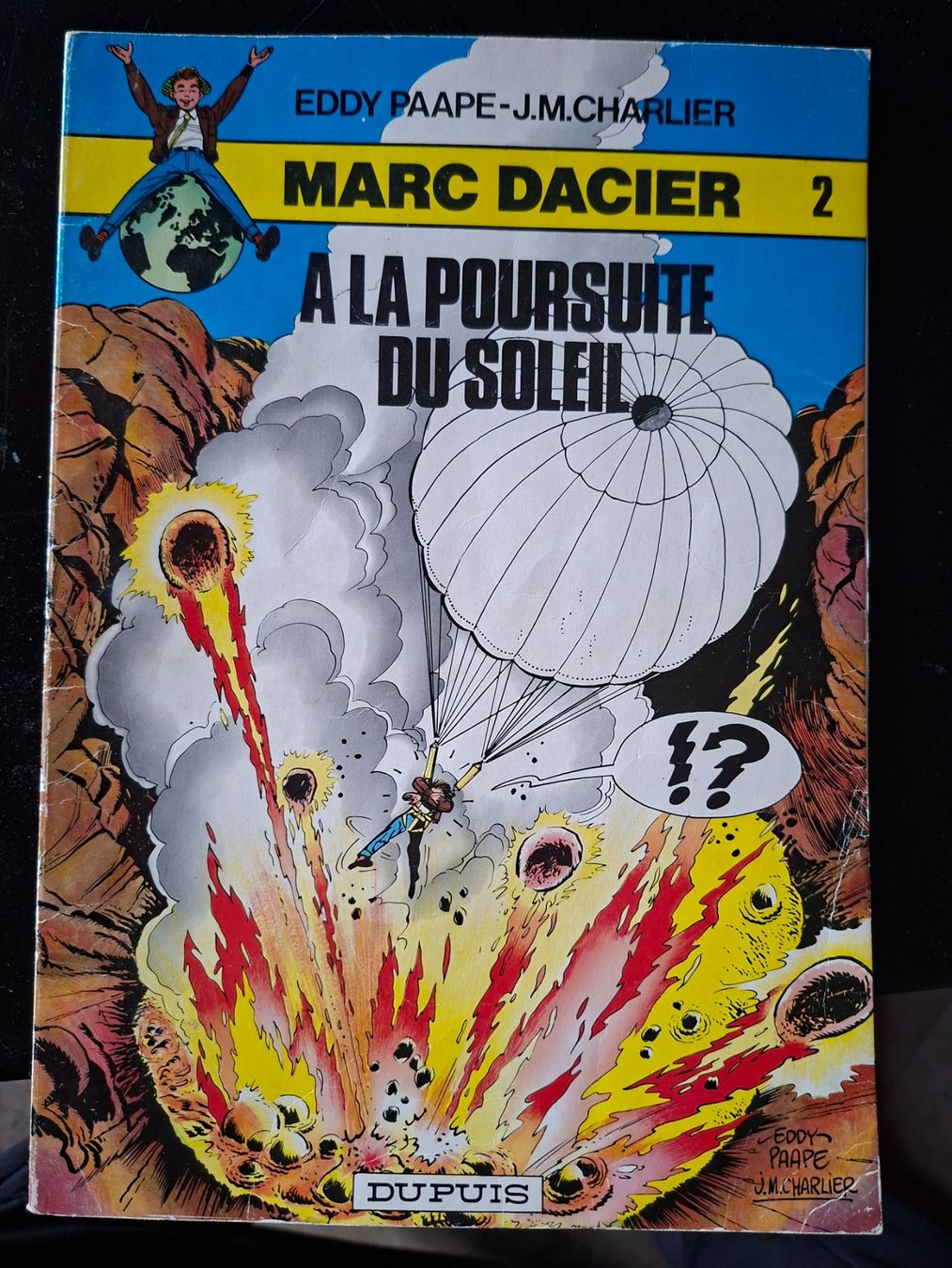 Fumetti: MARC DACIER N°2 EO  à la poursuite du soleil – Usato da Neuchâtel venduto da skajams