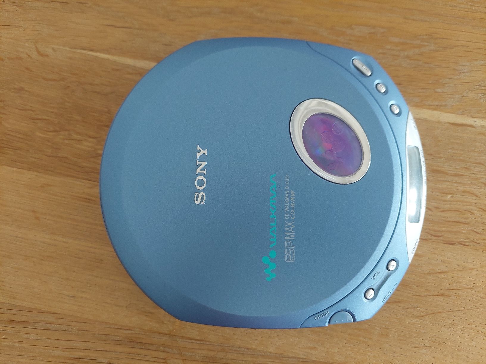 Lettore multimediale portatile: CD Player Sony Walkman D-E351 blau – Usato da Abtwil AG venduto da kidimagic1 4
