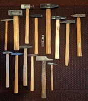 Hammer-Sammlung: 14 Stk. verschiedene Hämmer 💪