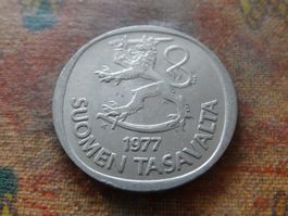 FINLANDE  1  Markka  1977