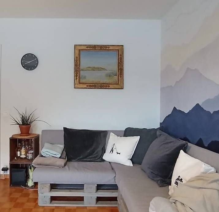 Divani: Palettensofa grau – Usato da Bern venduto da lflu99