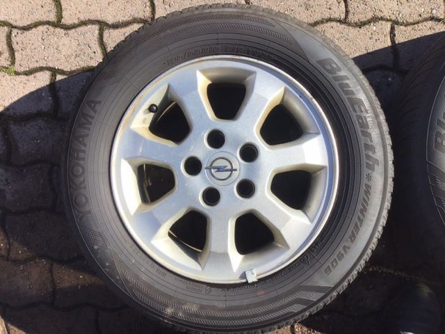 4 Alu Kompletträder Original Opel GM Zafira A 2