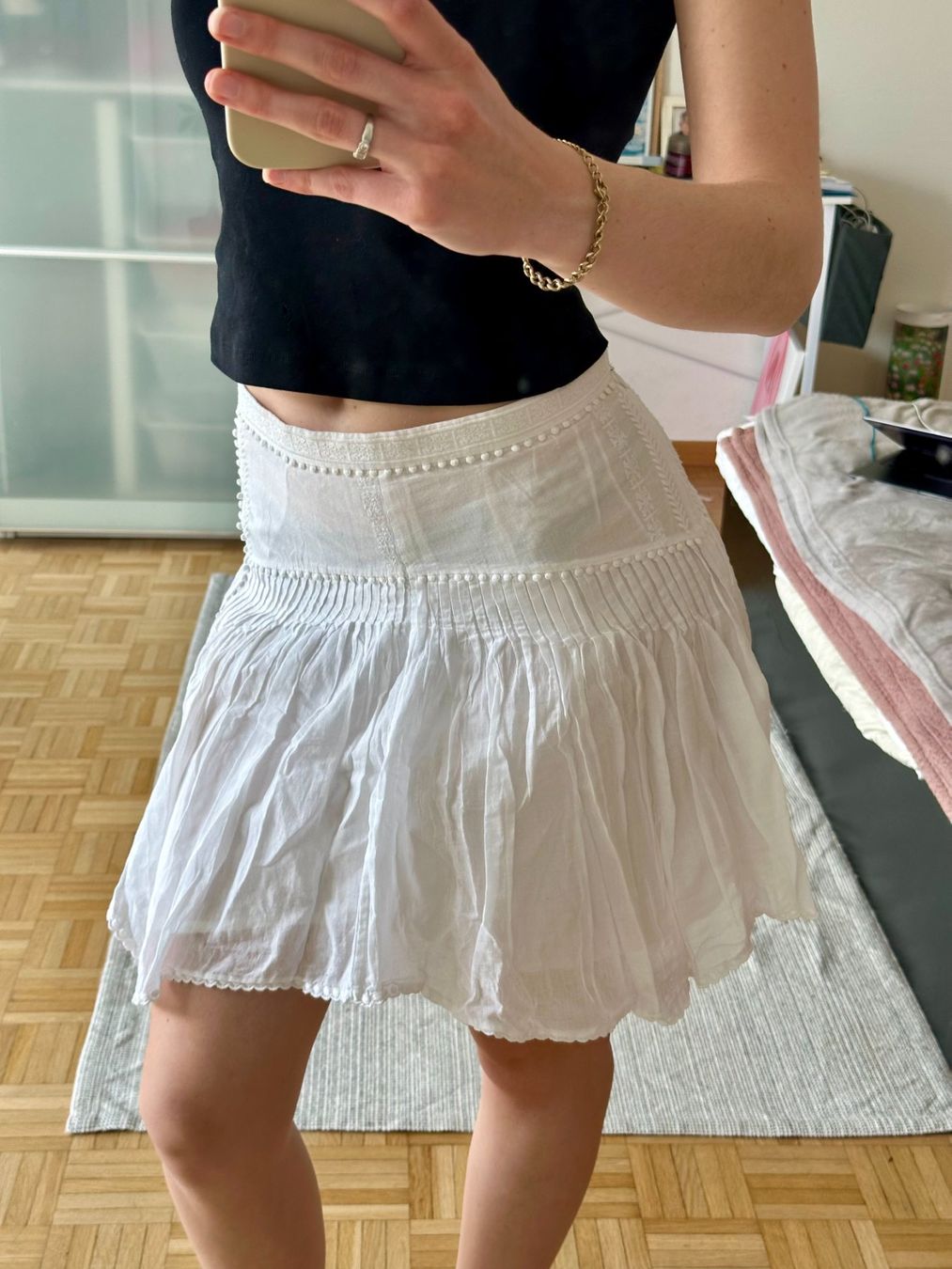 Isabel Marant Gonne: White Skirt Isabel Marant – Usato da Erlenbach ZH venduto da emm_ljz8