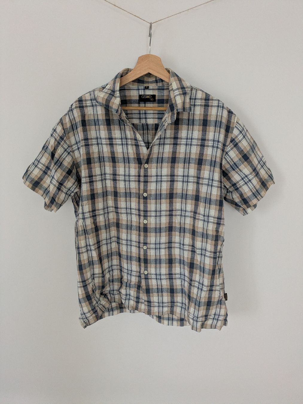 Camicie: GSWD Kariertes Leinenhemd, XL, Sommerhemd, – Usato da Rorschach venduto da joh_v2y2 5