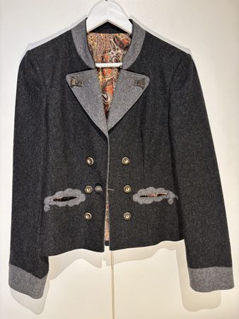 Vintage Trachtenjacke Doppelreiher Landhausstil - Schauer