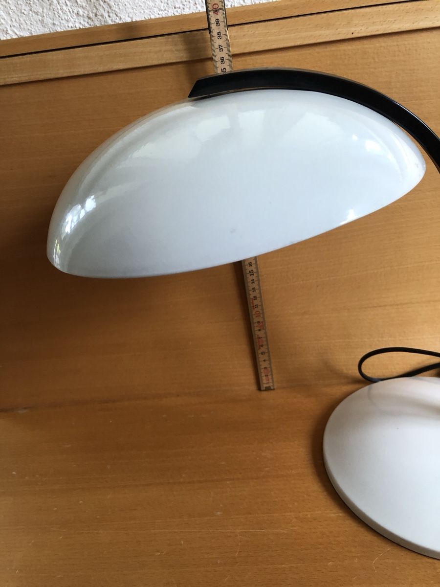 Lampade: Schöne weiss schwarze Tischlampe – Usato da Sirnach venduto da Goforit2001 6