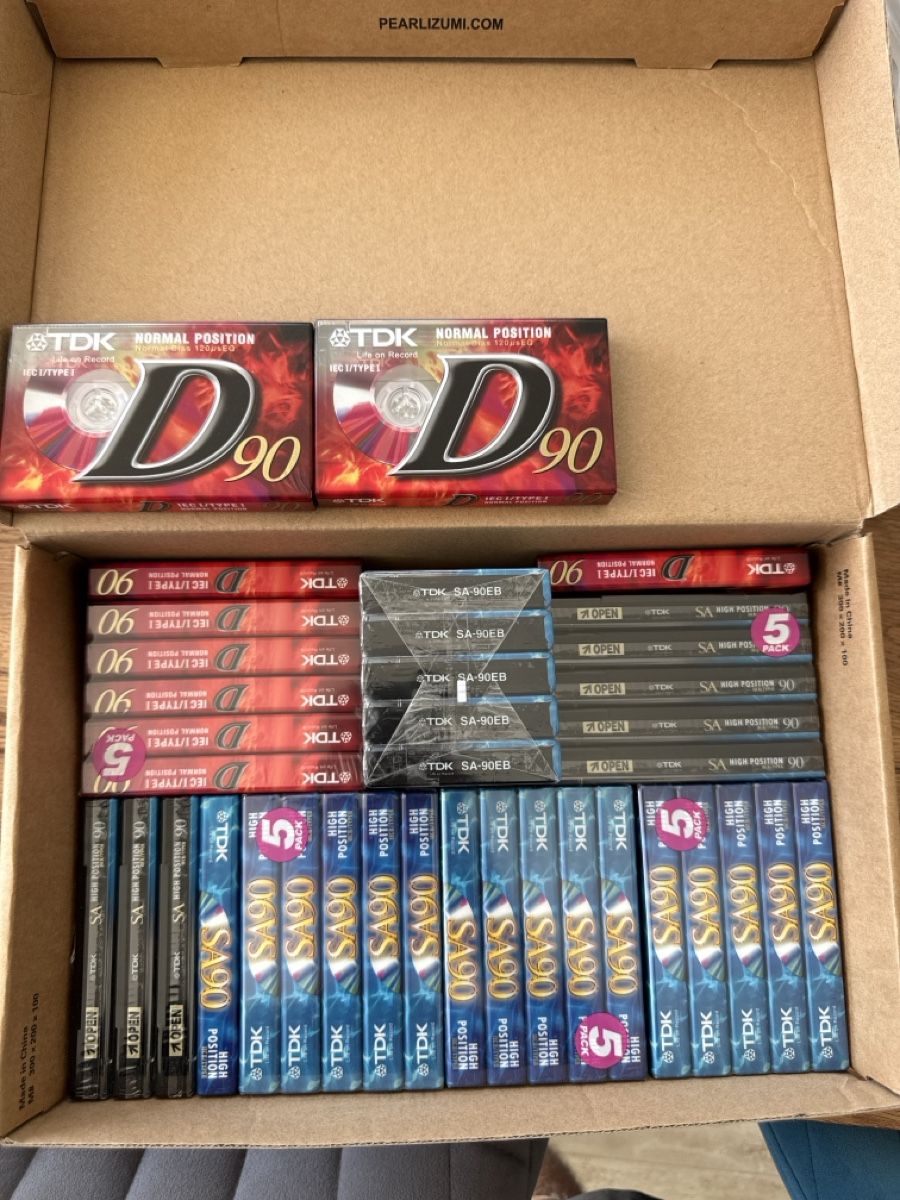 Musicassette: Kassette TDK D90 SA90 normal/high position 51 Stück – Nuovo (secondo la descrizione) da Winterthur venduto da Benjiro11
