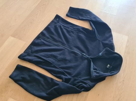 Outdoor Fleecejacke Salewa Damen Schwarz Grösse XL