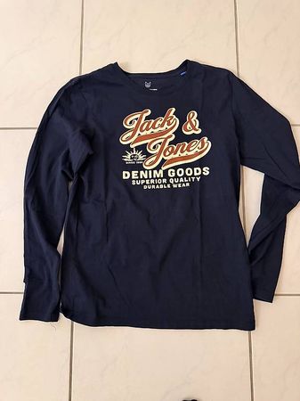 Langarm Shirt Jack & Jones Grösse 176 (9)