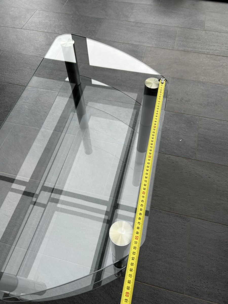 Mobili TV: Salontisch TV 3-Platten Glas schön – Nuovo (secondo la descrizione) da Hefenhofen venduto da Bierinder