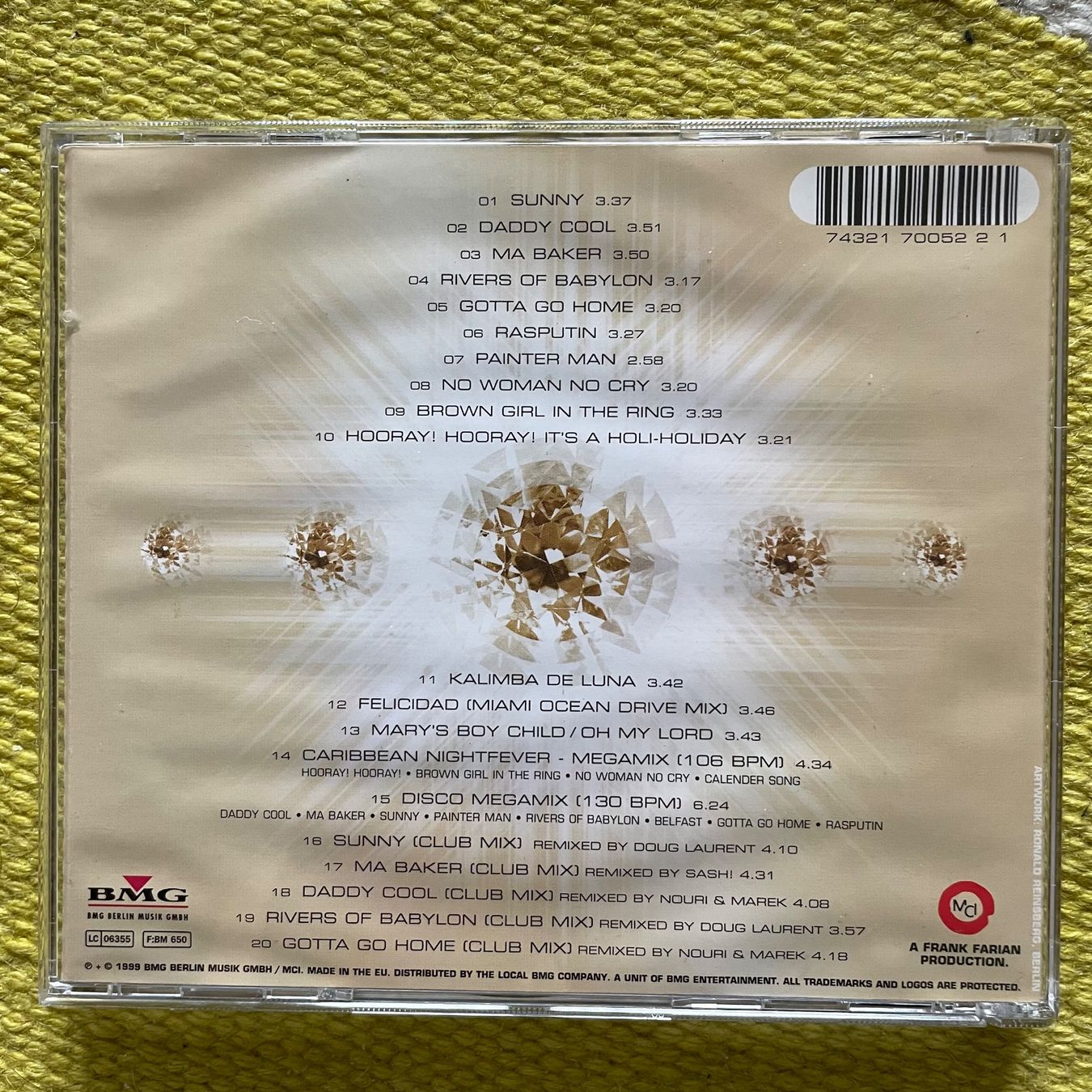 CDs: BONEY M.2000-20TH CENTURY HITS – Gebraucht aus Rorschacherberg von CD-Roli 1
