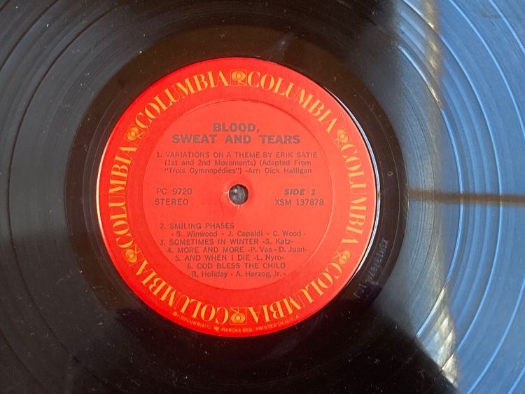 Dischi in vinile: Blood,Sweat &Tears. - LP – Usato da zürich venduto da papalapa 2