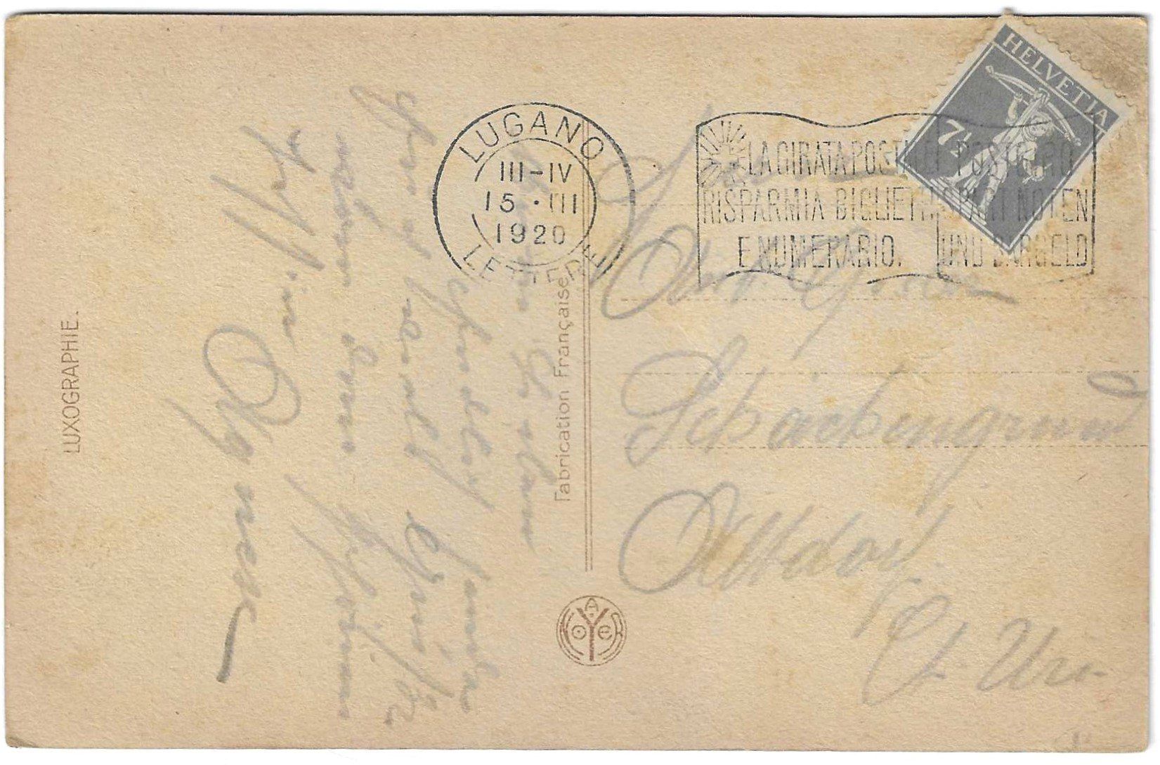 Cartes postales: Contemplation - Betrachtung – D'occasion à Kloten par kanschweiz 1