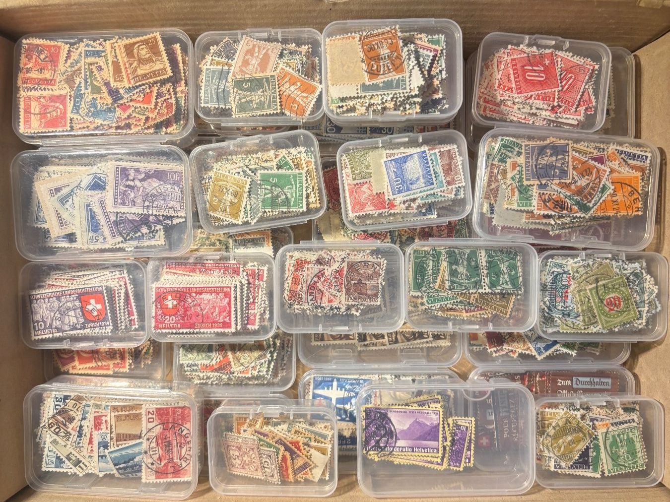 Alle Briefmarken: BM Jede Menge...ab Uralt.. – Gebraucht aus Utzenstorf von Rose0303 1