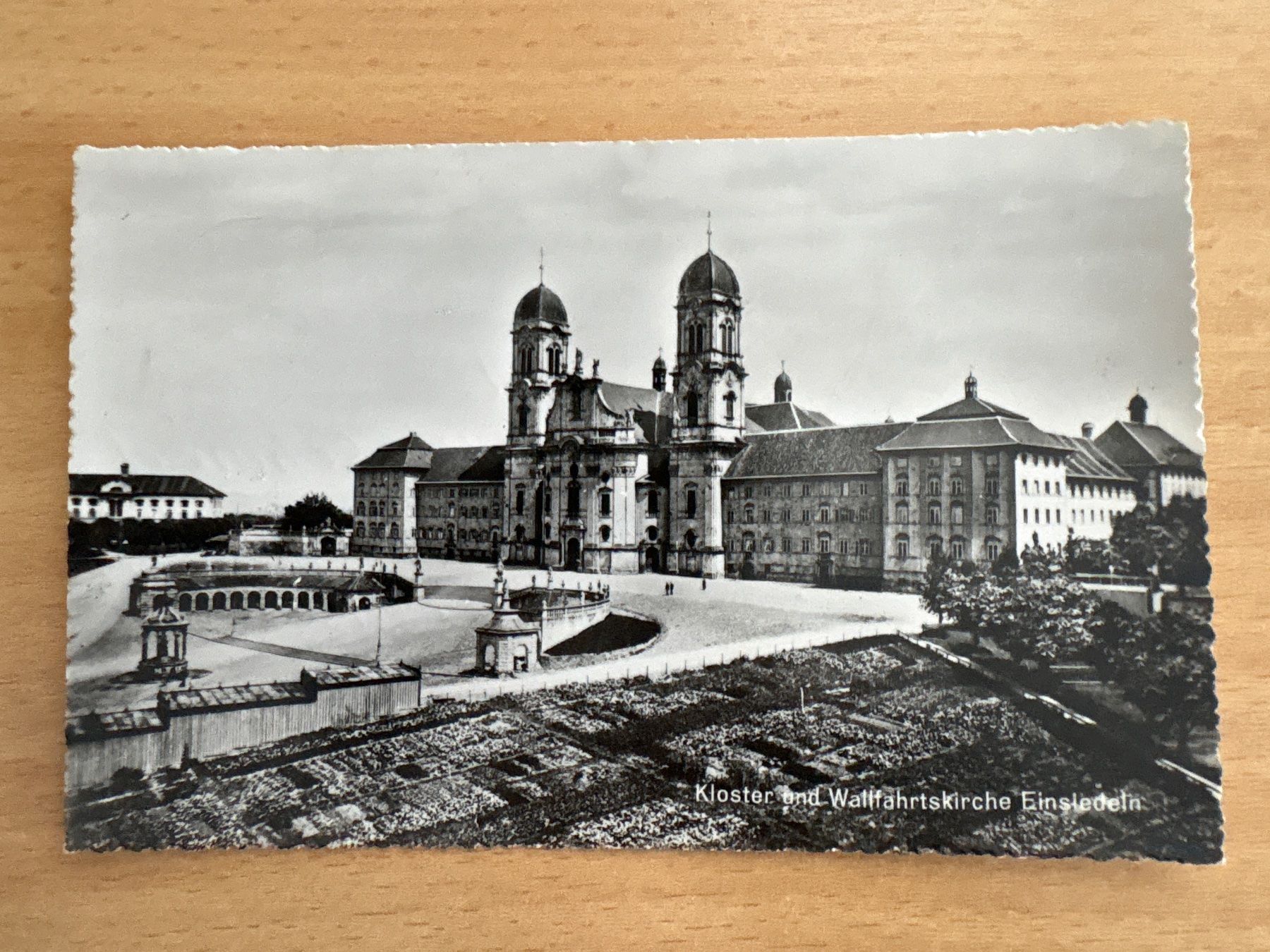 Ansichtskarten: Alte Ansichtskarte Kloster Einsiedeln - Seltenes Sammlers... – Gebraucht aus Ibach von lisch3