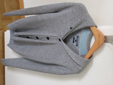 Neue Tommy Hilfiger Soft Wool Strickjacke, Grösse S