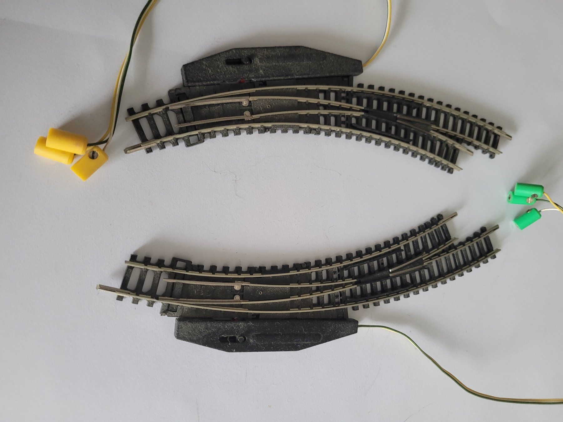 Trix Modellini di ferrovie: Kurven Weiche elektrisch – Nuovo (secondo la descrizione) da Schwarzenburg venduto da Obofi