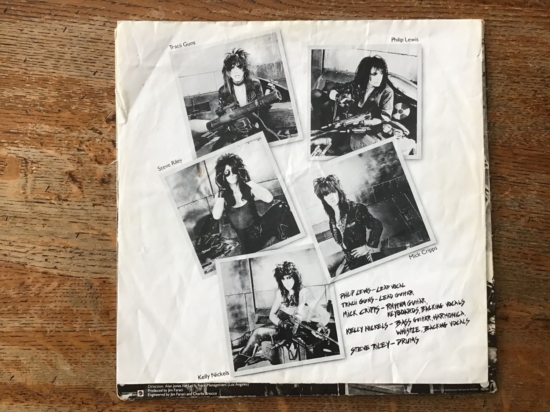 Dischi in vinile: Hard heavy LP L.A. Guns – Usato da Fully venduto da Ruby97 2