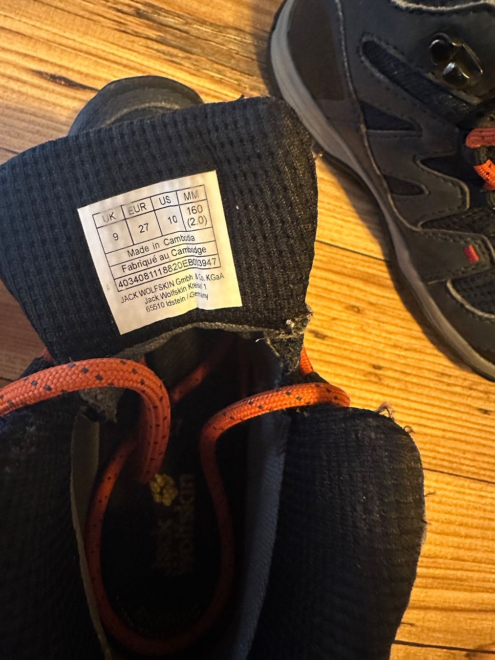 Jack Wolfskin Scarpe per ragazzi: Jack Wolfskin Wanderschuhe Grösse 26 – Usato da St. Gallenkappel venduto da sunne88 1